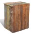 Mesa auxiliar con 1 cajón y 1 puerta madera
