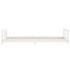 Estructura de cama para niños madera de pino blanco 90x200