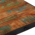 Mesa de centro con ruedas madera maciza reciclada 100x60x26