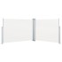 Toldo lateral retráctil color crema 100x1000