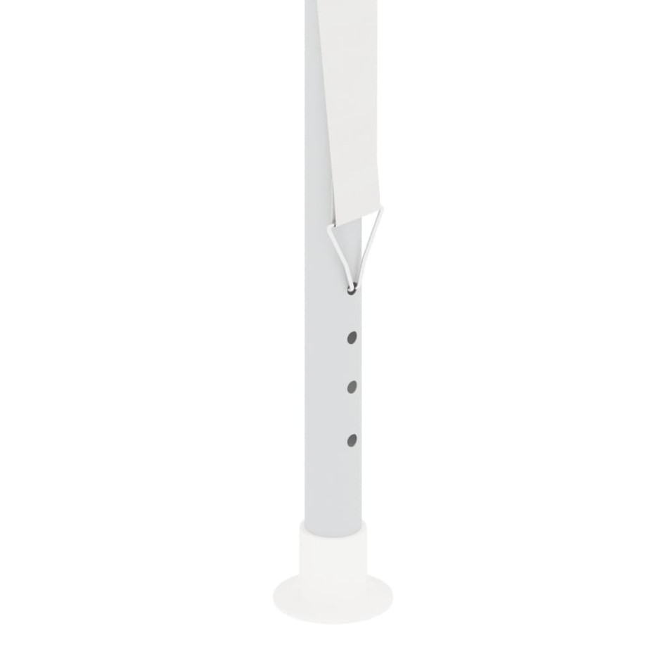 Carpa profesional para fiestas con paredes blanco 90 g/m² 4x9