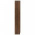 Vitrina madera contrachapada roble marrón 82,5x30,5x185,5
