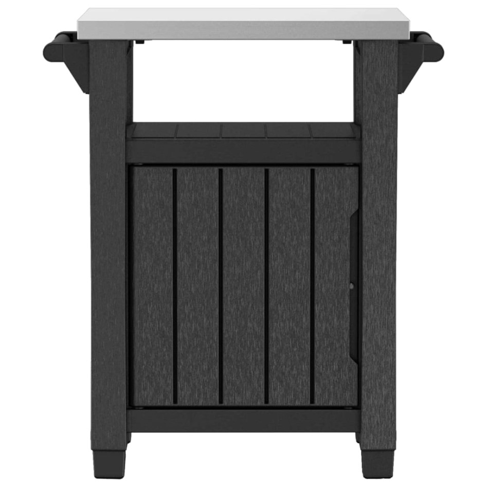 Keter Mesa multifuncional de jardín BBQ Unity clásica look