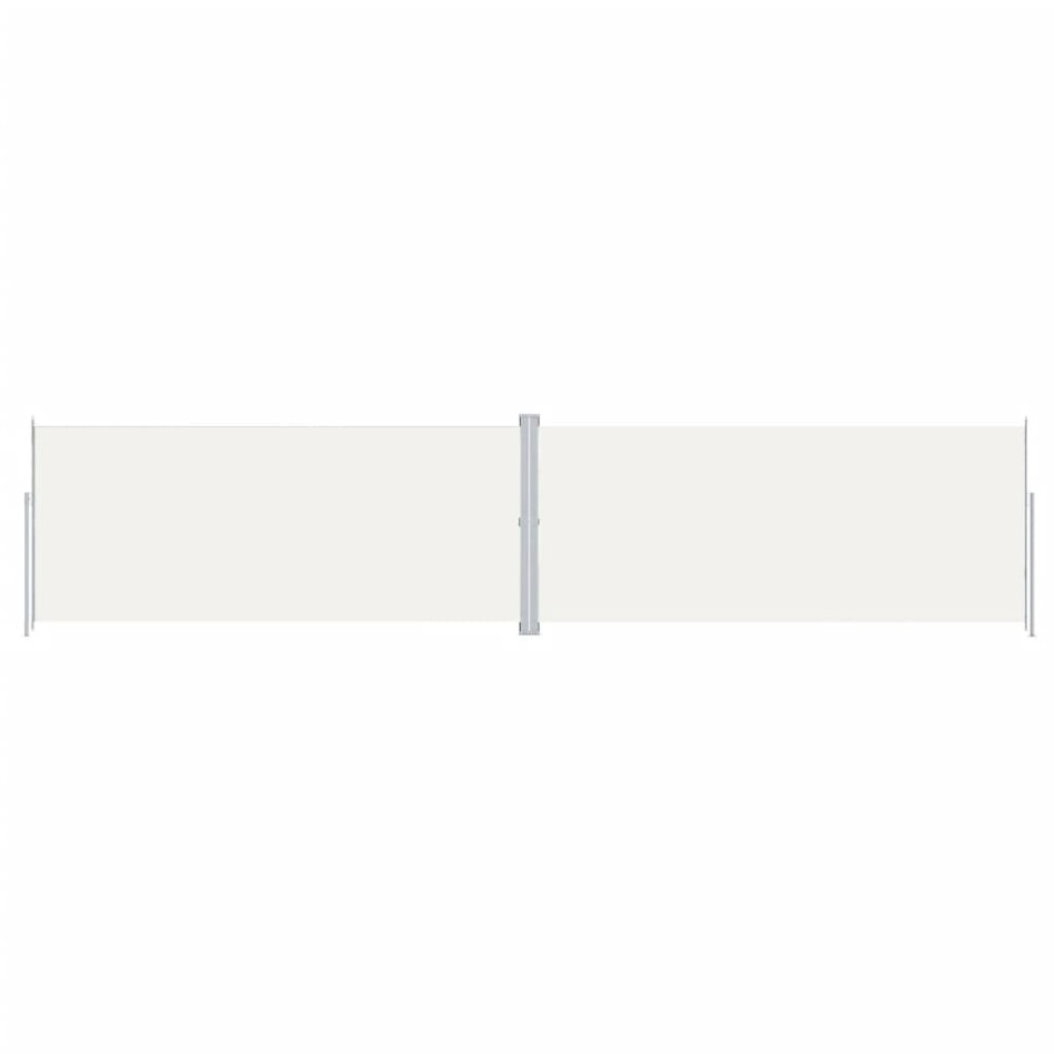 Toldo lateral retráctil crema 220x1000