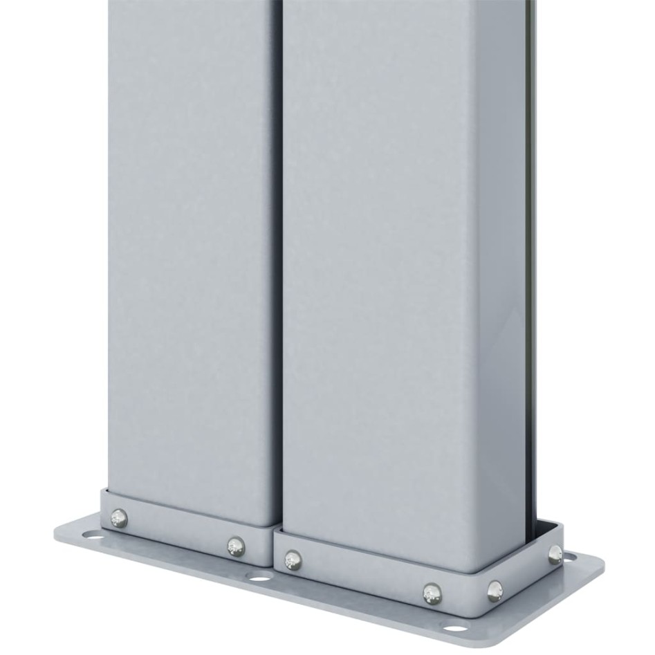 Toldo lateral retráctil crema 220x1000