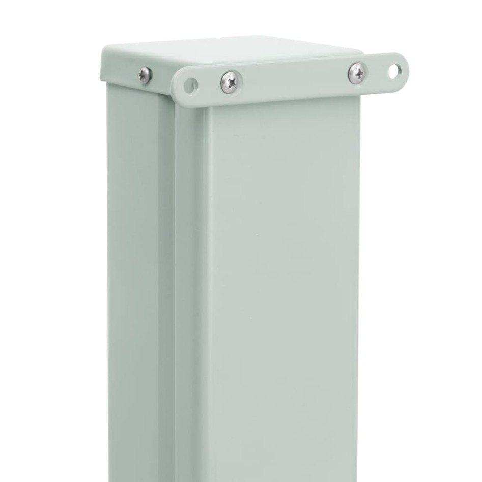 Toldo lateral retráctil para patio marrón 600x160