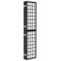 Biombo plegable con 6 paneles estilo japonés negro 240x170