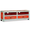 Mueble para la TV de madera de mango maciza pintada a mano