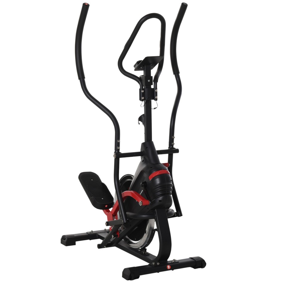 Bicicleta elíptica con pantalla LCD