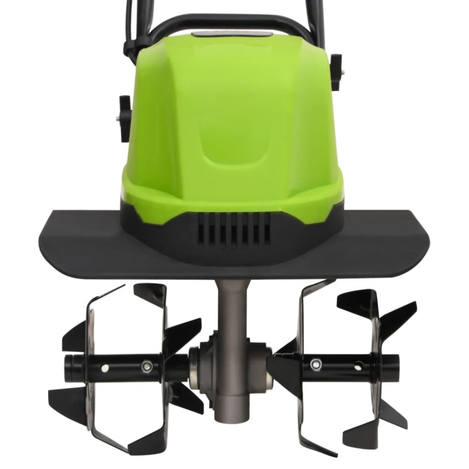 Motocultor eléctrico para jardín con 4 cuchillas 800