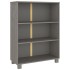 Estantería HAMAR madera maciza pino gris claro 85x35x112