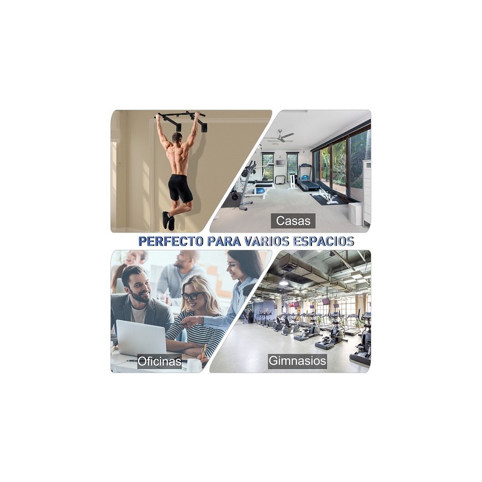 Barra de dominadas para pared