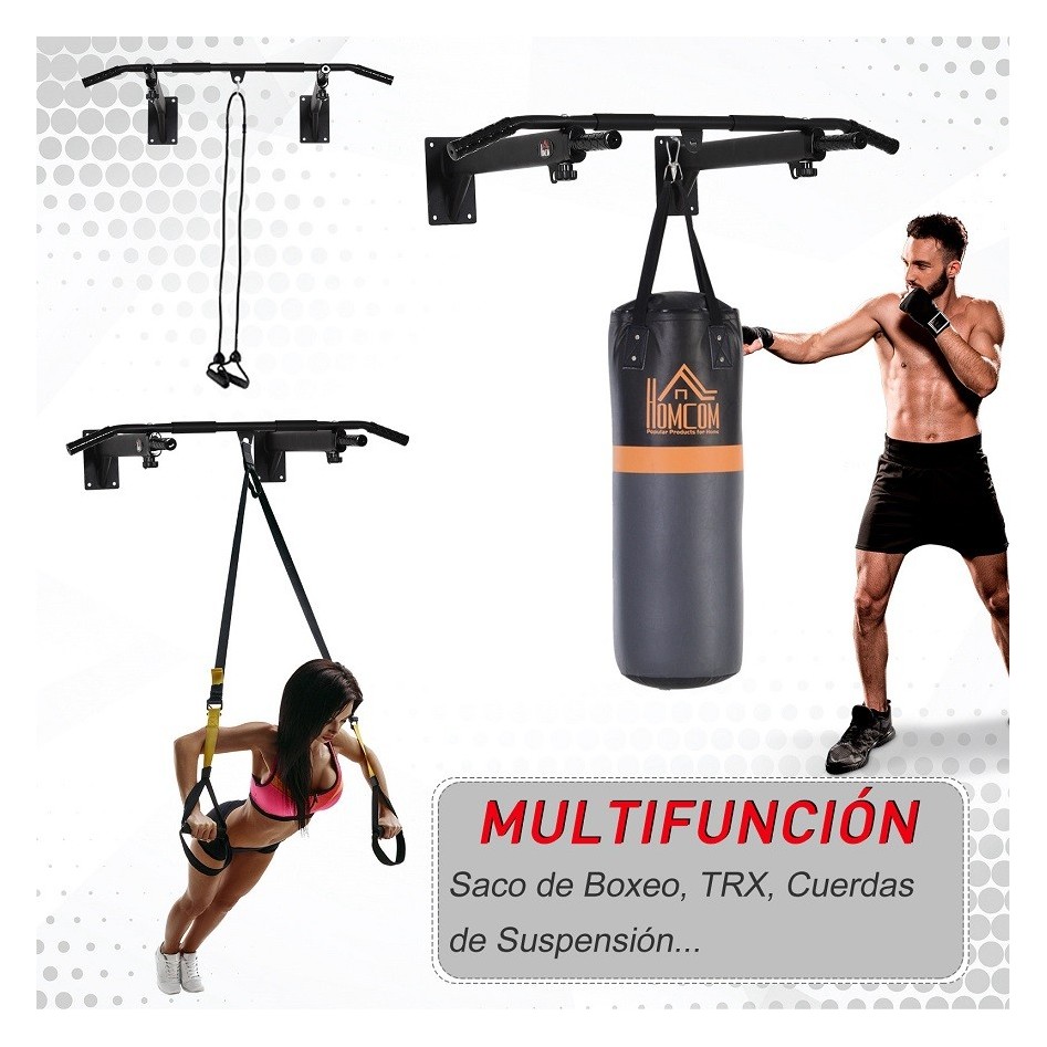 Barra de dominadas para pared