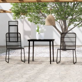 Juego de comedor para jardín 3 piezas