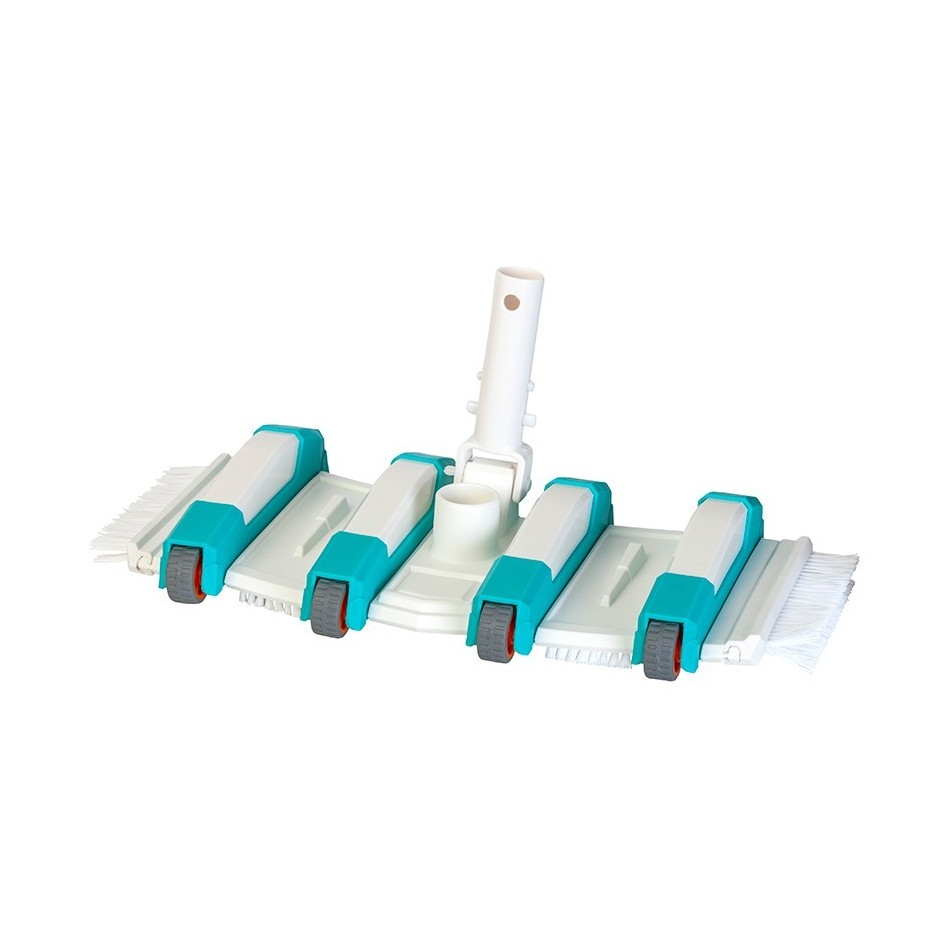 Limpiafondos manual 8 ruedas