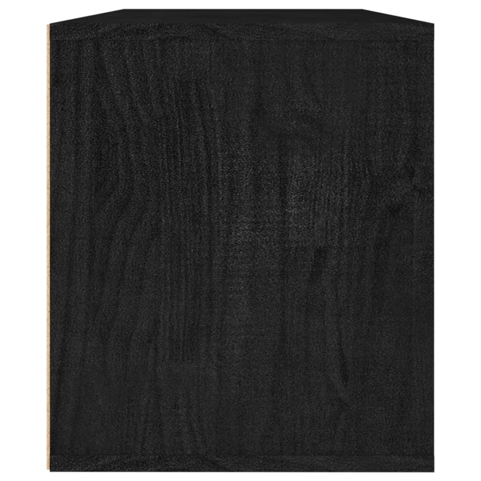 Mueble de TV 3 piezas madera maciza de pino