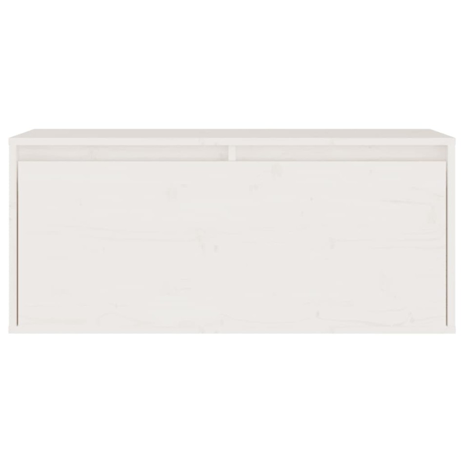 Muebles para TV 2 piezas madera maciza de pino