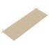 Banco Batavia con cojín beige madera maciza de teca 150