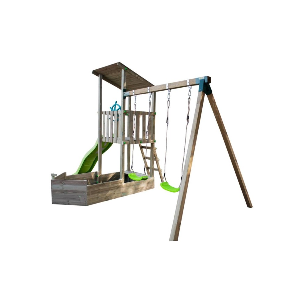 Parque Infantil Nautilus L columpio doble