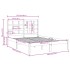 Estructura de cama madera maciza 120x190