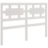 Estructura de cama madera maciza blanco Supe King 180x200
