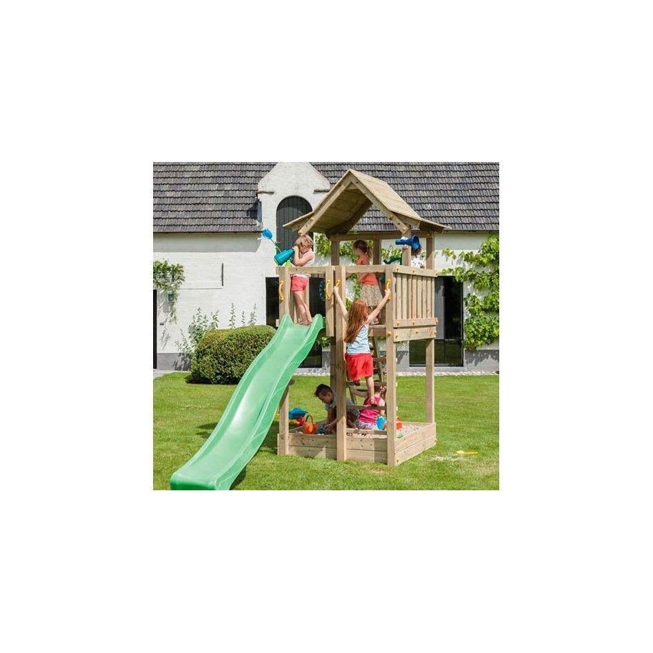 Parque Infantil Pagoda + Columpio Individual