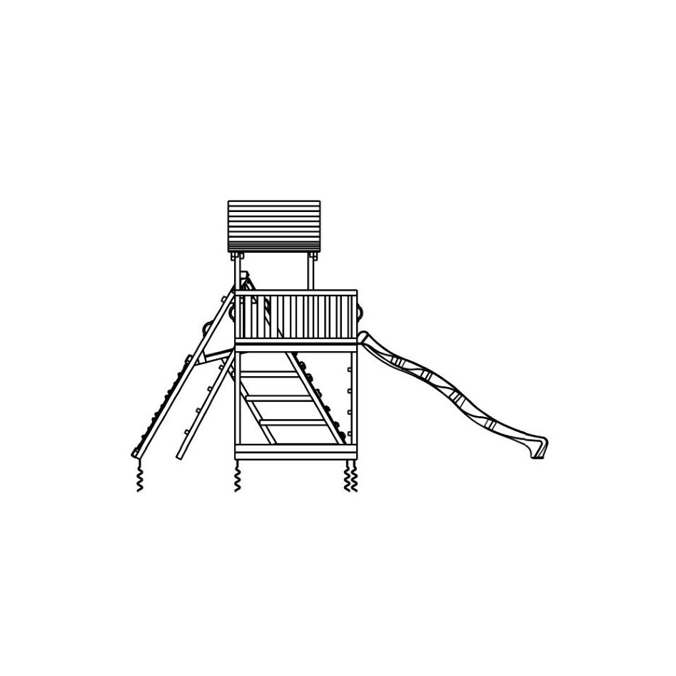 Parque Infantil Pagoda + Challenger