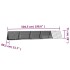 Jaula de conejos acero galvanizado antracita 504,5x80,5x71