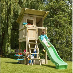 Parque Infantil Beach Hut  + Columpio Individual