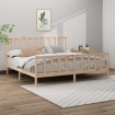 Estructura de cama madera maciza de pino 180x200 cm