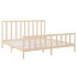 Estructura de cama madera maciza de pino 180x200