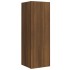 Set de muebles para TV 5 pzas madera contrachapada roble