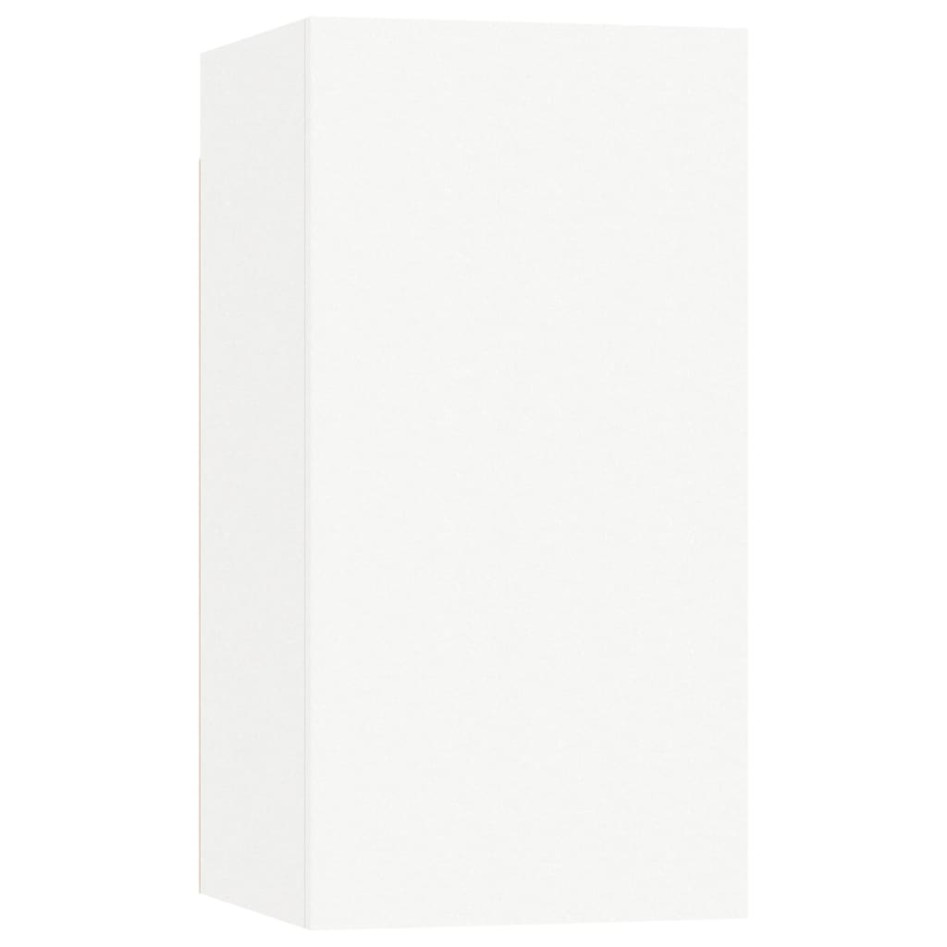 Set de muebles para TV 7 piezas madera contrachapada