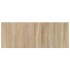 Set de muebles para TV 4 pzas madera contrachapada roble