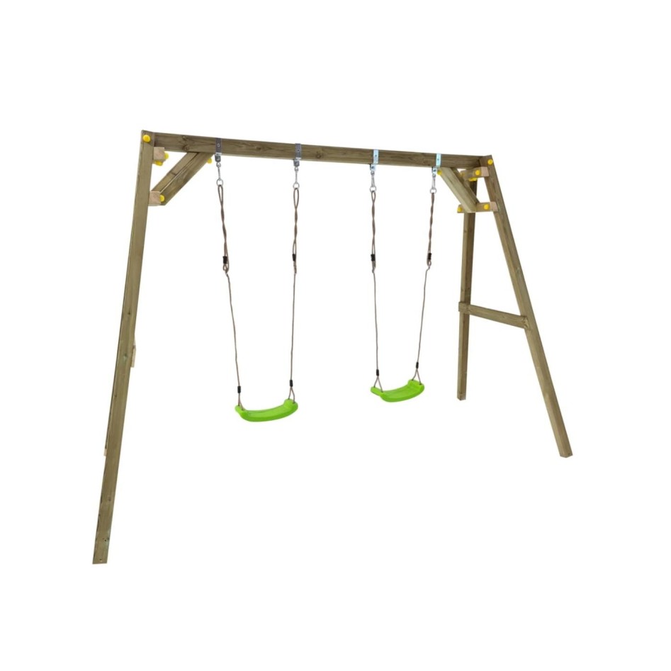 Columpio madera cuadrada Xylo