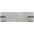 Cabecero de cama con mesitas madera contrachapada gris