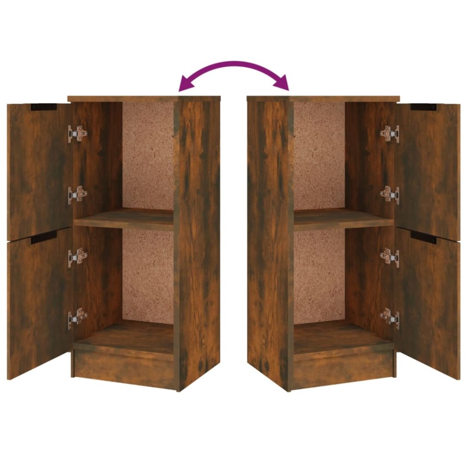 Aparadores 3 piezas madera contrachapada roble