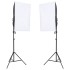 Kit de estudio fotográfico con set de luces y