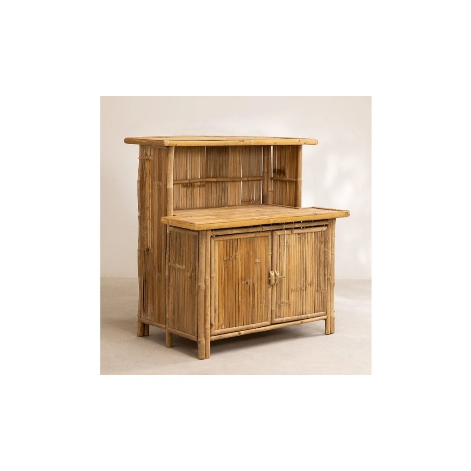 Barra de Bar Bambú SK + taburetes