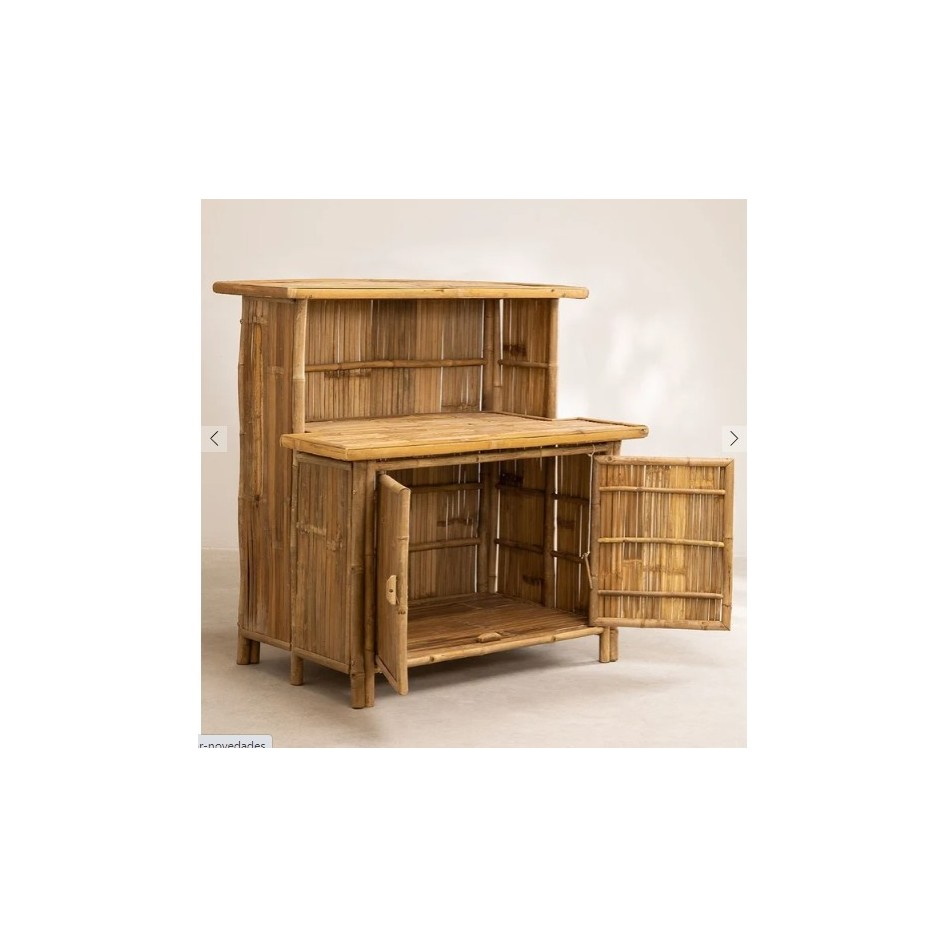 Barra de Bar Bambú SK + taburetes