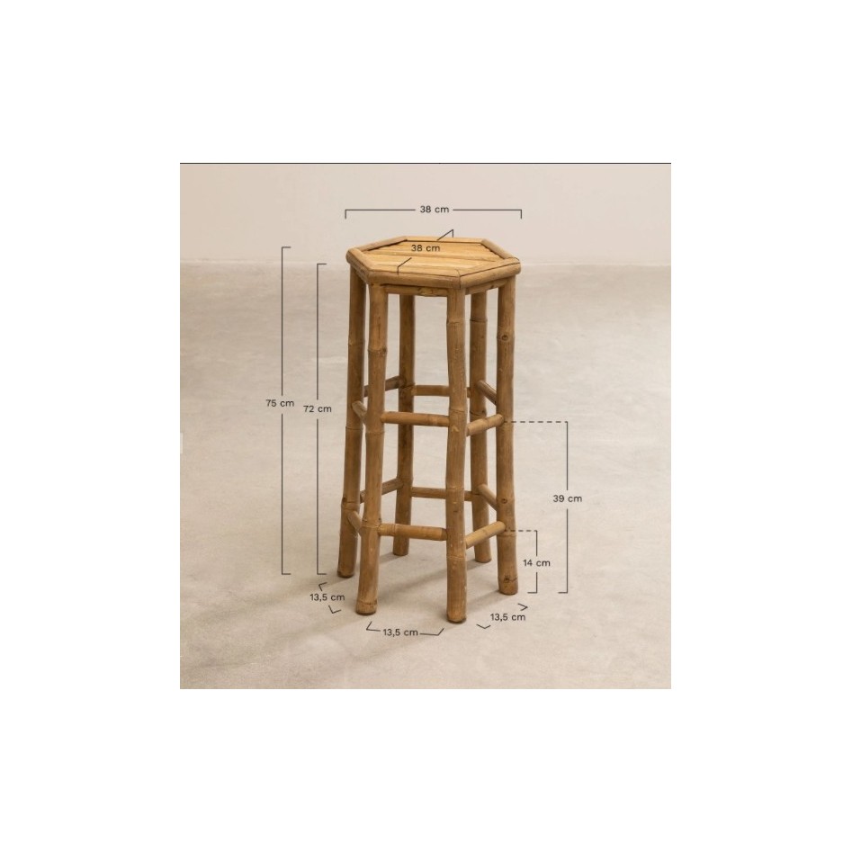 Barra de Bar Bambú SK + taburetes