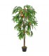 Planta artificial árbol de mango con macetero verde 150 cm