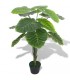 Planta de taro artificial con macetero 70 cm verde