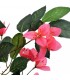 Planta artificial rododendro con macetero rosa 165 cm