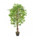 Planta artificial árbol de arce con macetero verde 120 cm
