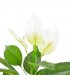 Planta artificial Anthurium con macetero 155 cm blanca