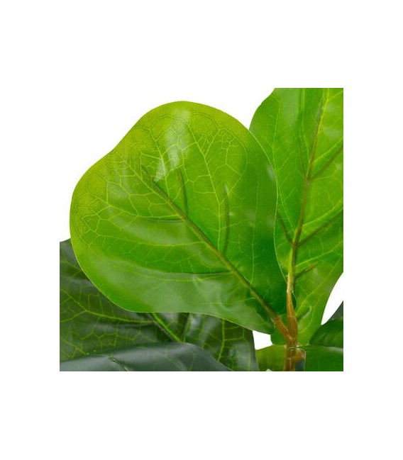 Planta artificial ficus con macetero 45 cm verde