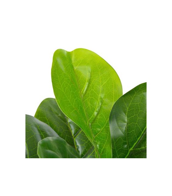 Planta artificial ficus con macetero 90 cm verde