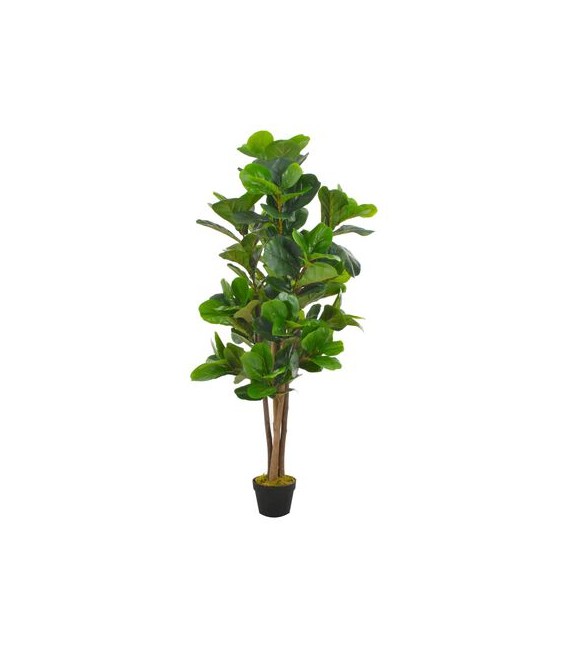 Planta artificial ficus con macetero 152 cm verde