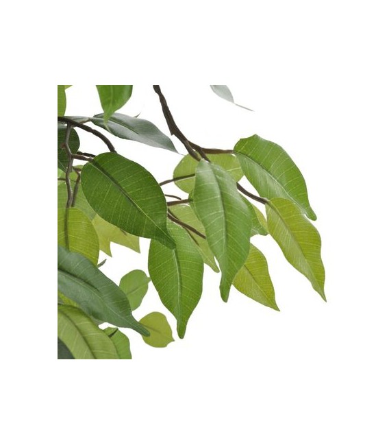 Planta enana artificial de ficus en maceta, 60 cm